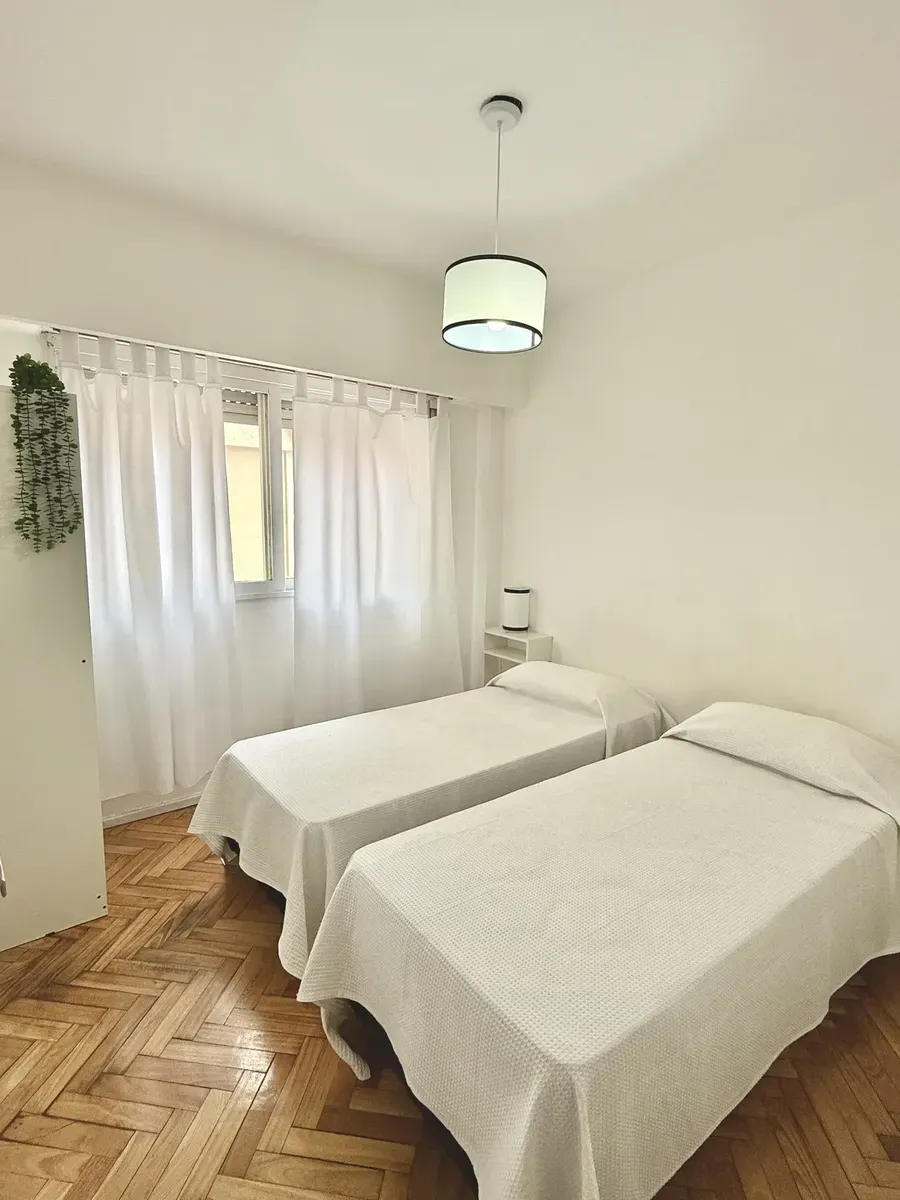 Departamento temporario de 2 ambientes con losa radiante en Almagro