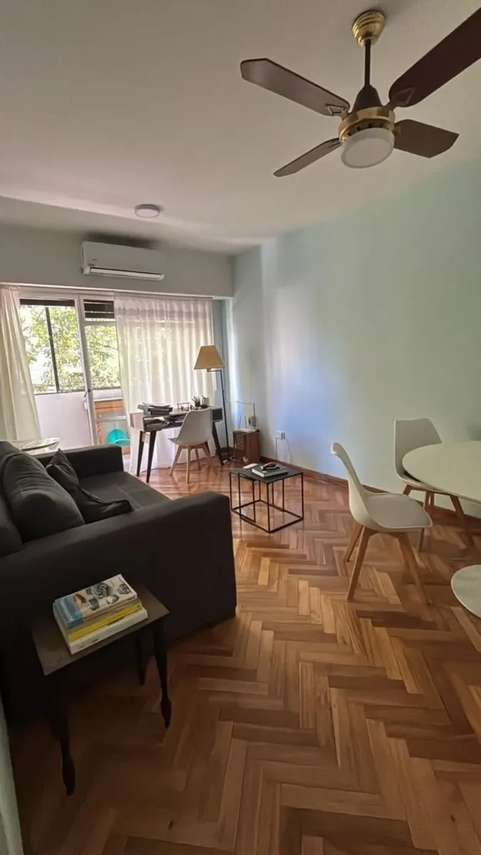 Furnished two-room apartment in Recoleta
