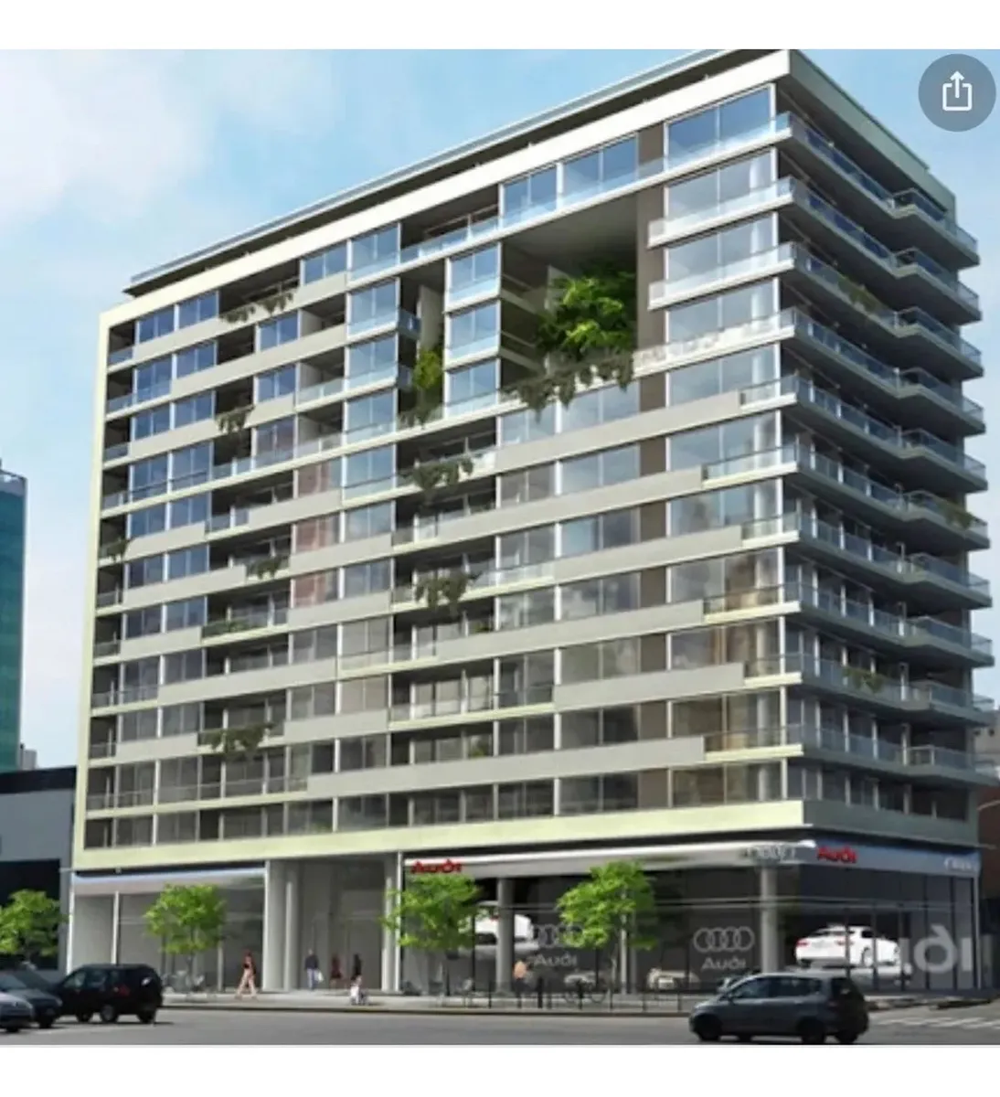 Apartamento de dois ambientes mobiliado com vaga de garagem em San Telmo