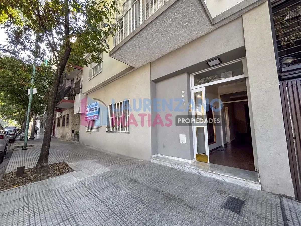 Apartamento de 3 ambientes com pátio em Villa Devoto