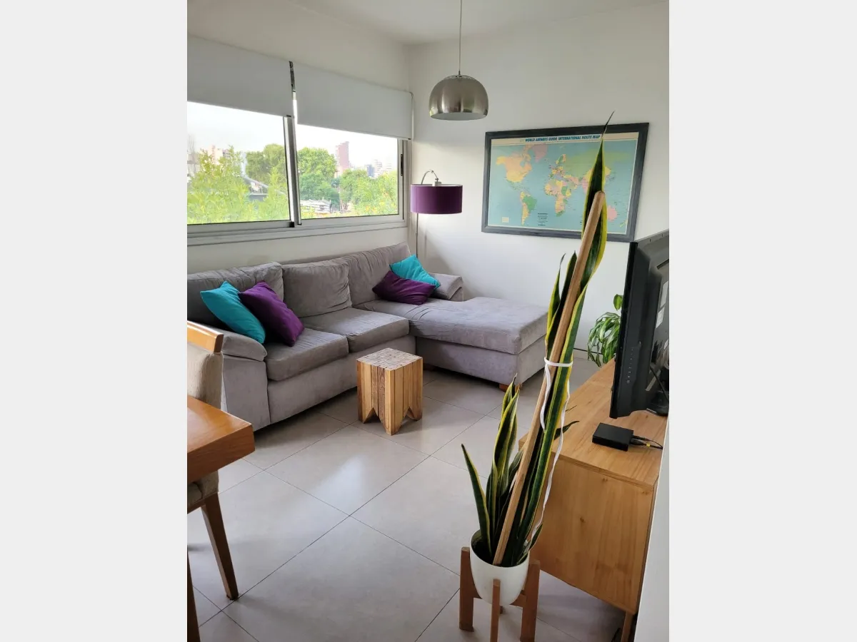 Two-room duplex apartment with balcony and terrace in Ramos Mejía