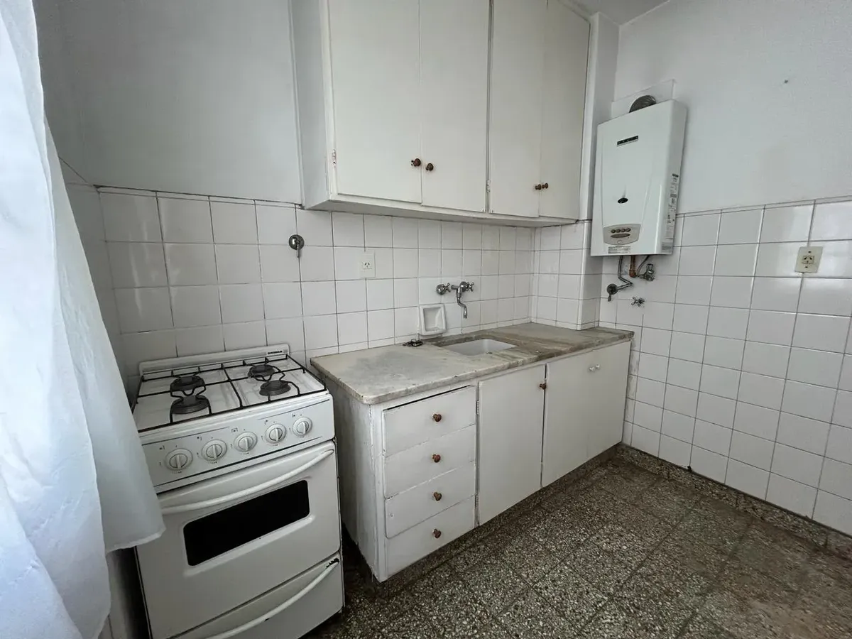 Studio apartment with long balcony in Núñez near Subte Line D