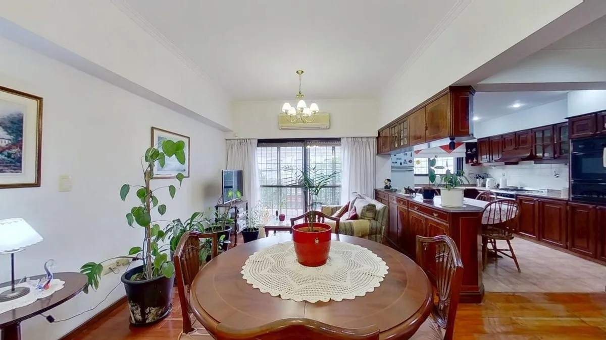 Furnished 2-bedroom apartment with balcony in General San Martín