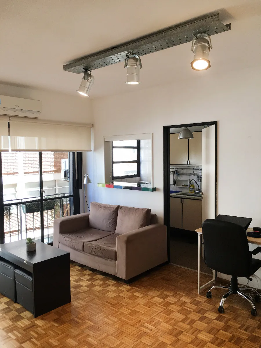 Квартира-студия с мебелью в Martínez, рядом с Mitre