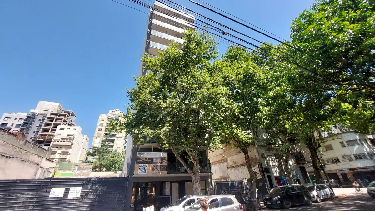 Apartamento de dois ambientes de fundos em Palermo