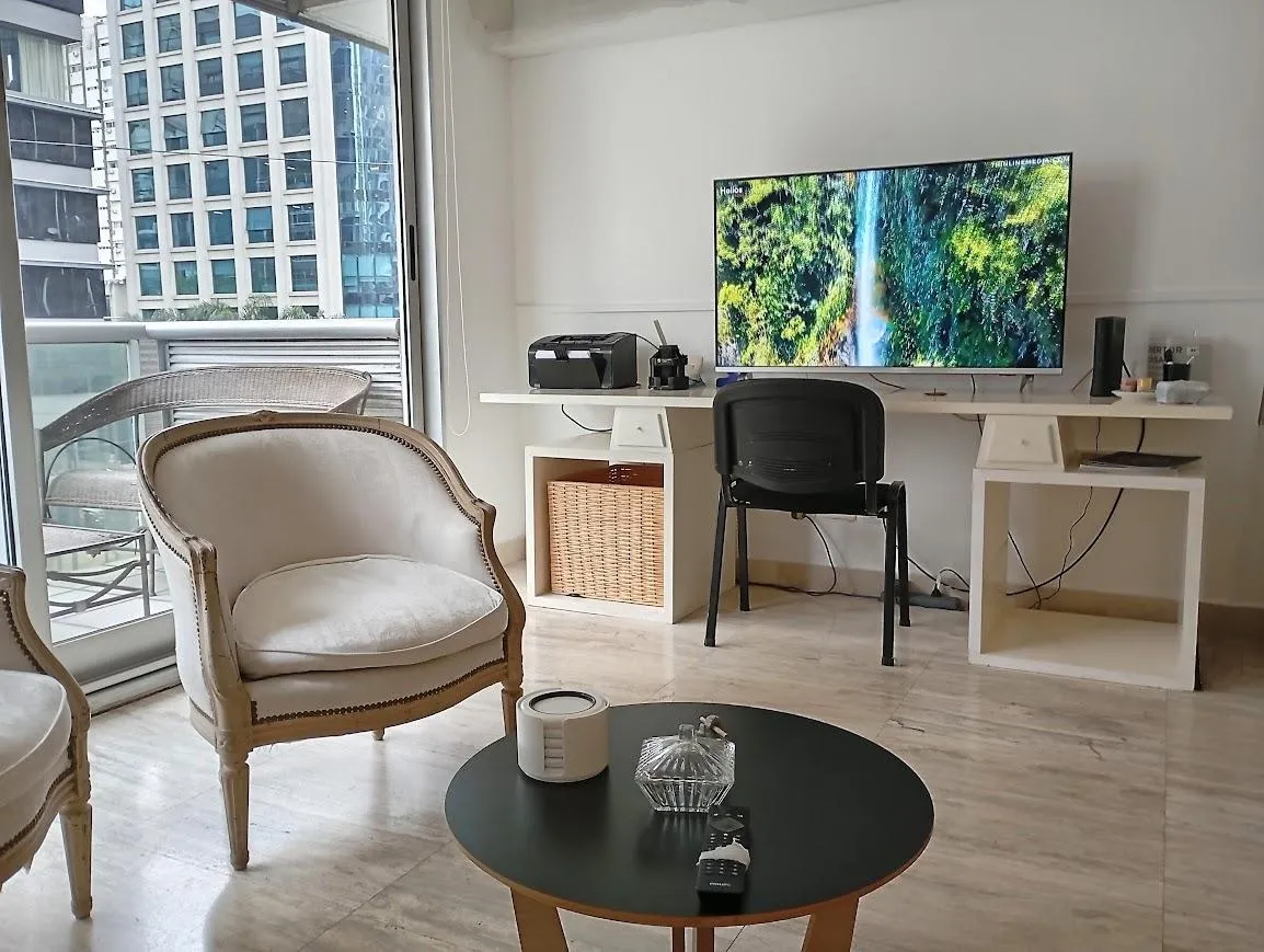 Furnished one-bedroom apartment in Belgrano on Av. Libertador