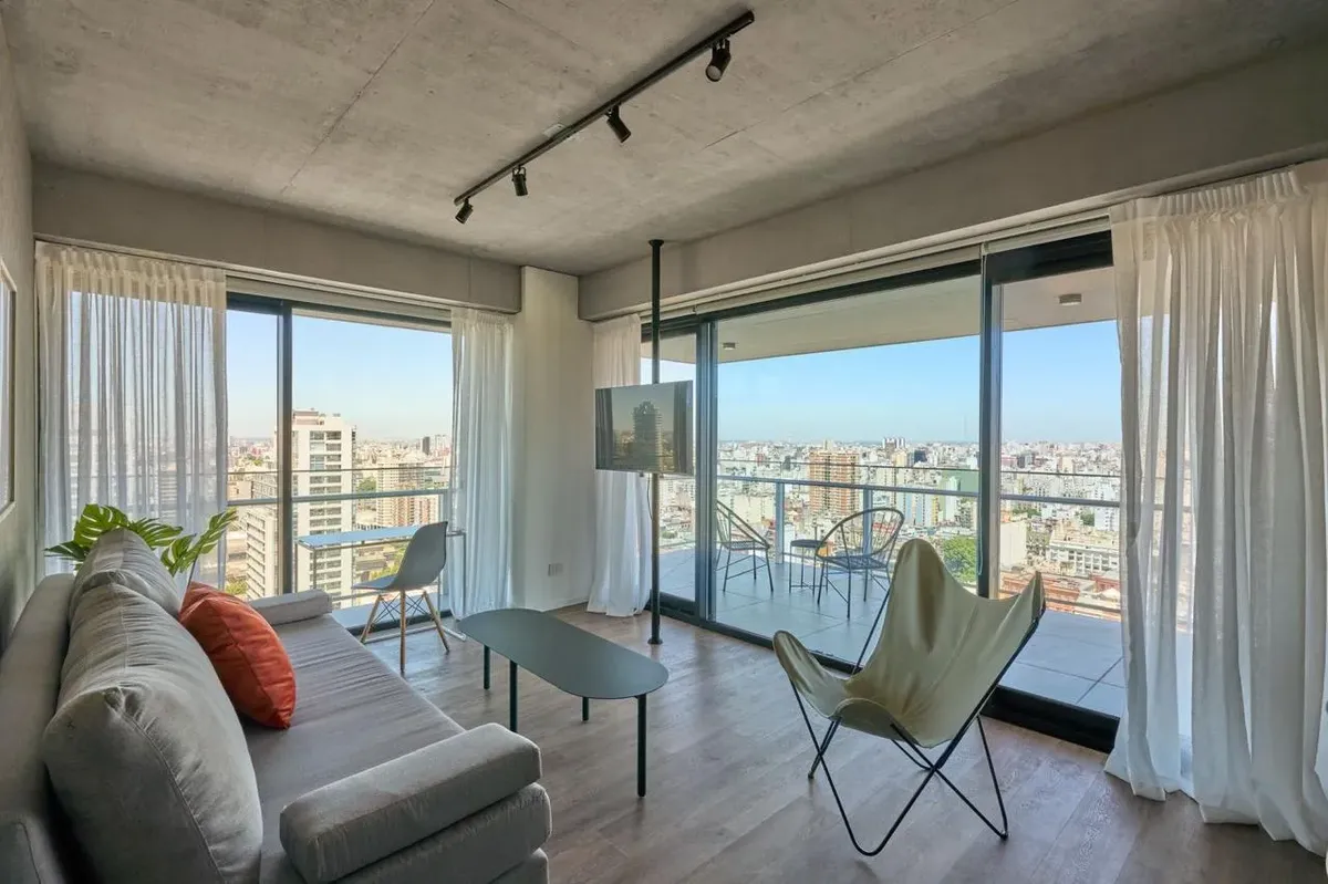 Меблированная квартира с 2 спальнями в Puerto Madero