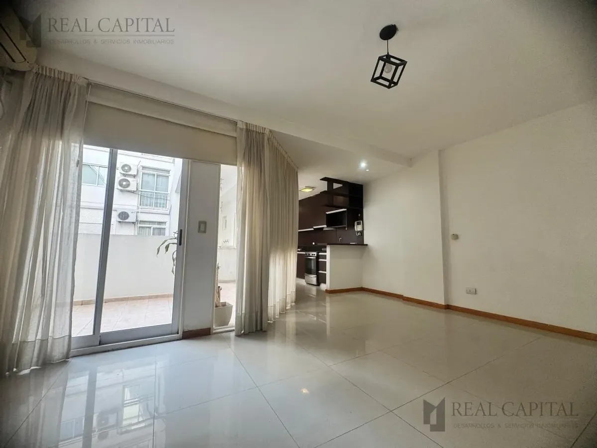 Departamento de 2 ambientes con balcón terraza en Belgrano