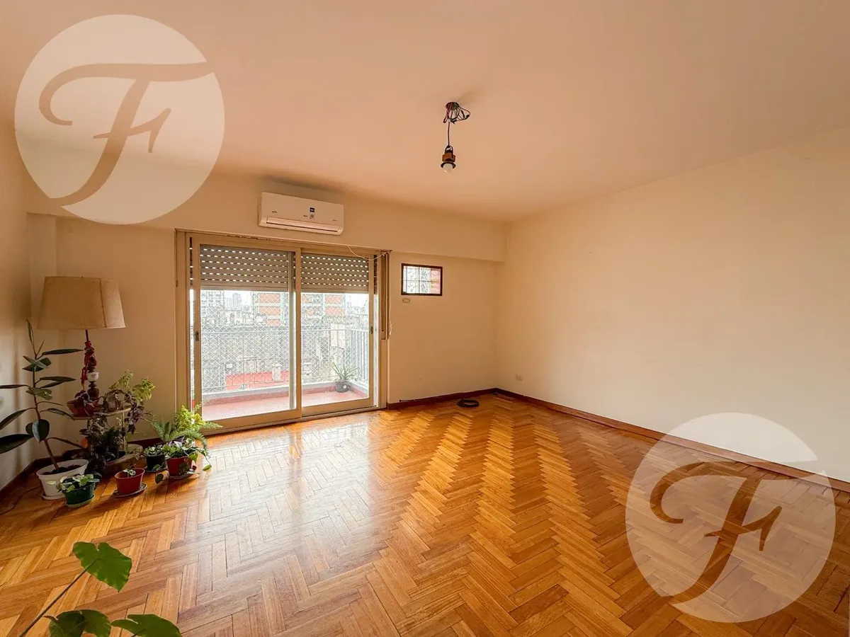 Apartamento de três ambientes com 2 dormitórios em Balvanera