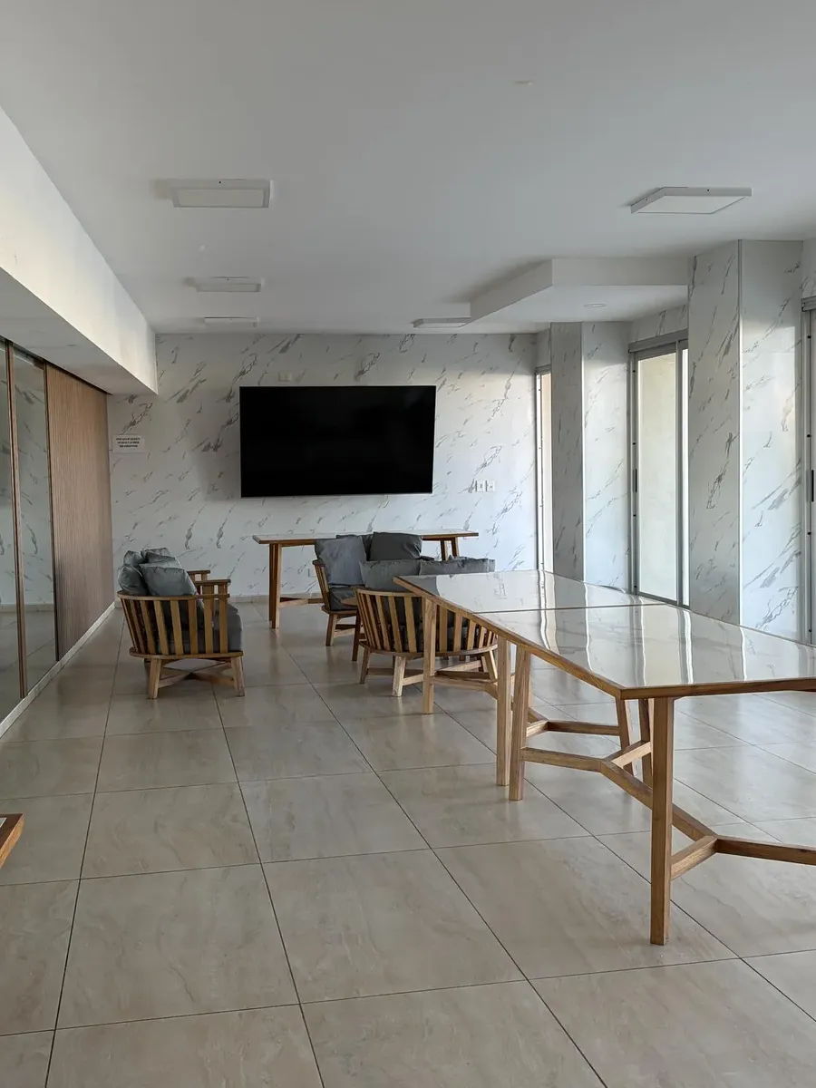 С мебелью и оборудованием квартира с 1 спальней в Villa Urquiza