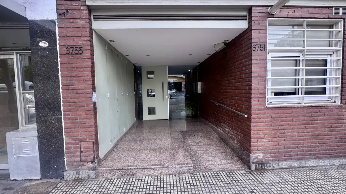 Apartamento de dois ambientes de 1 quarto em Palermo