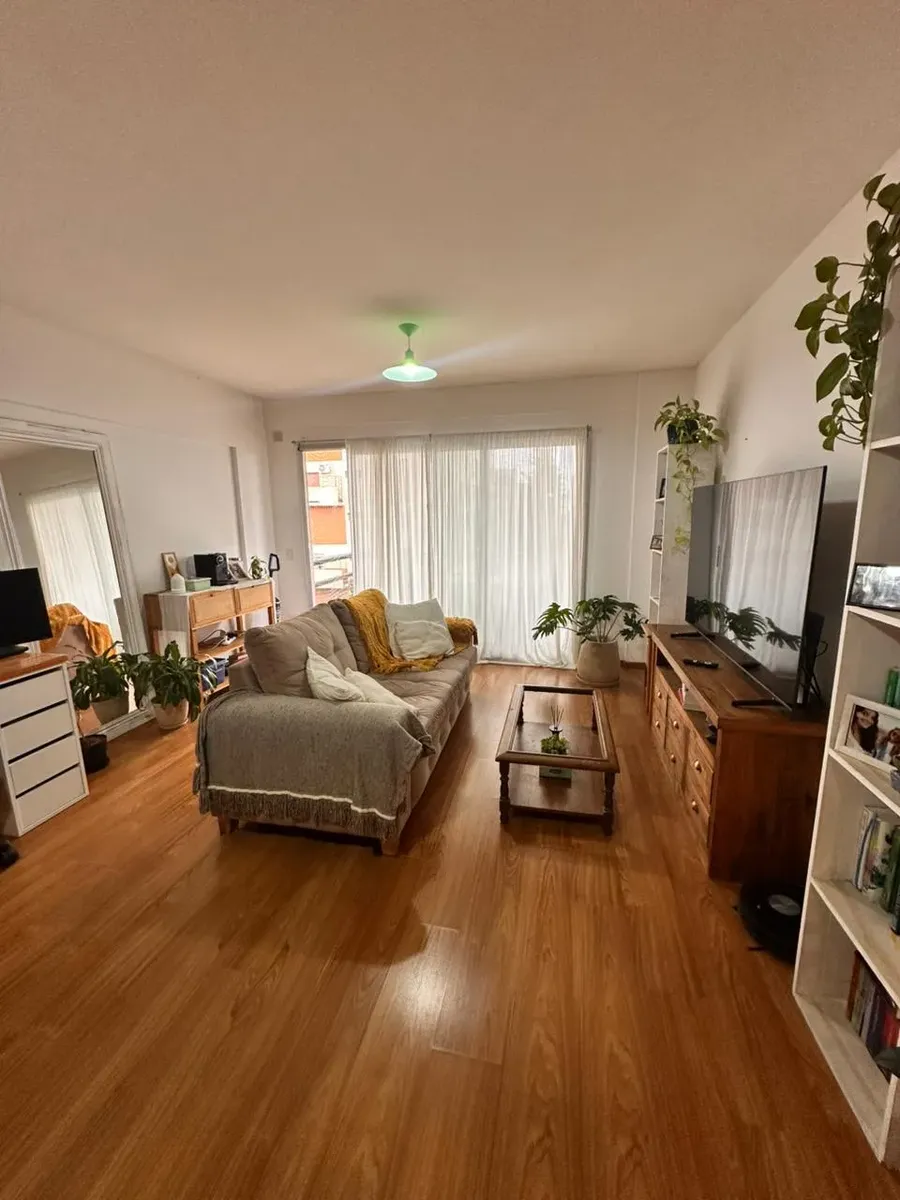 Квартира с двумя спальнями и балконом на улицу в Villa del Parque