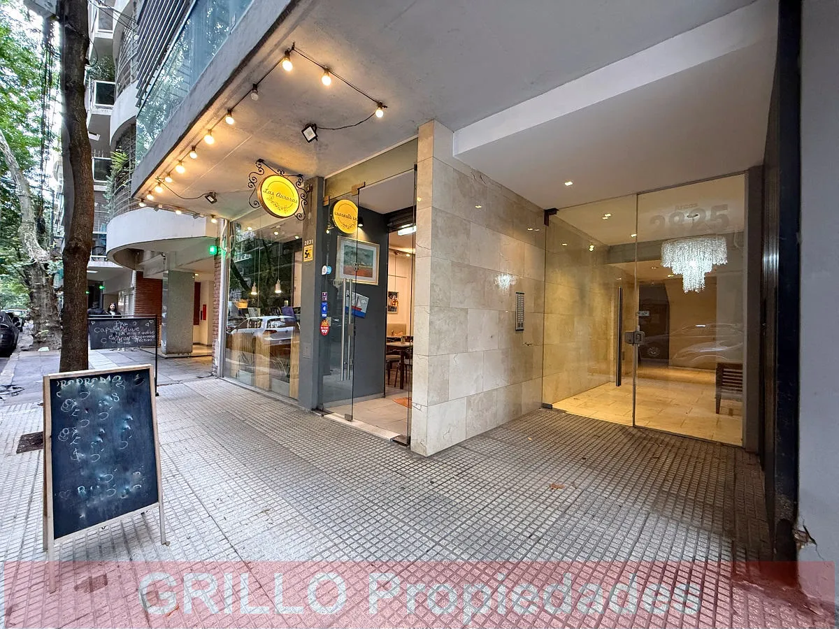Departamento monoambiente divisible de 61 m² en Belgrano con terraza y parrilla propia