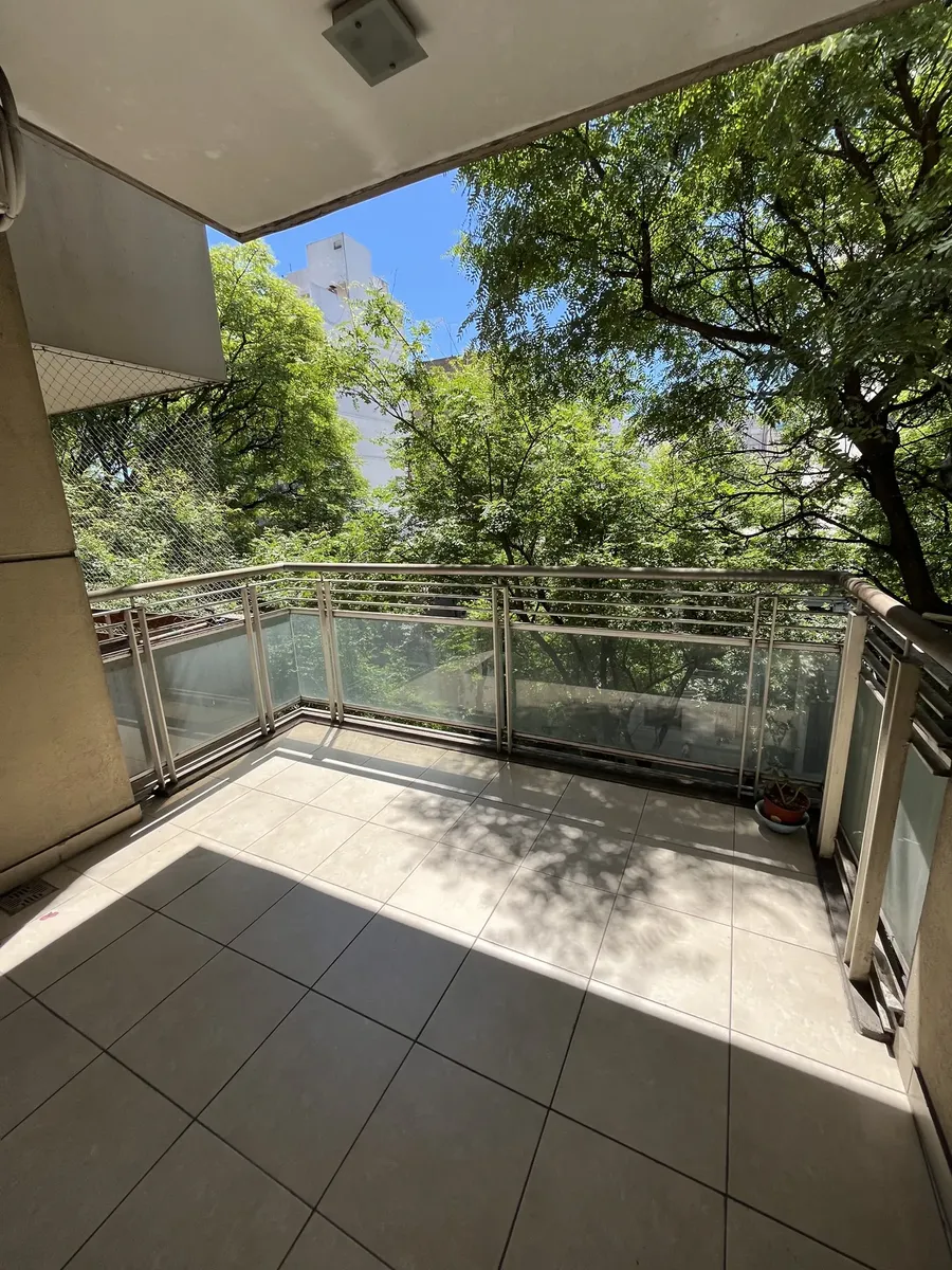 Studio apartment with large terrace balcony in Flores