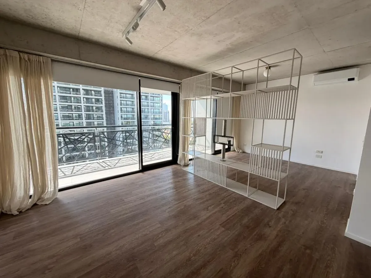 Apartamento de dois ambientes sem mobília com vaga fixa em Puerto Madero