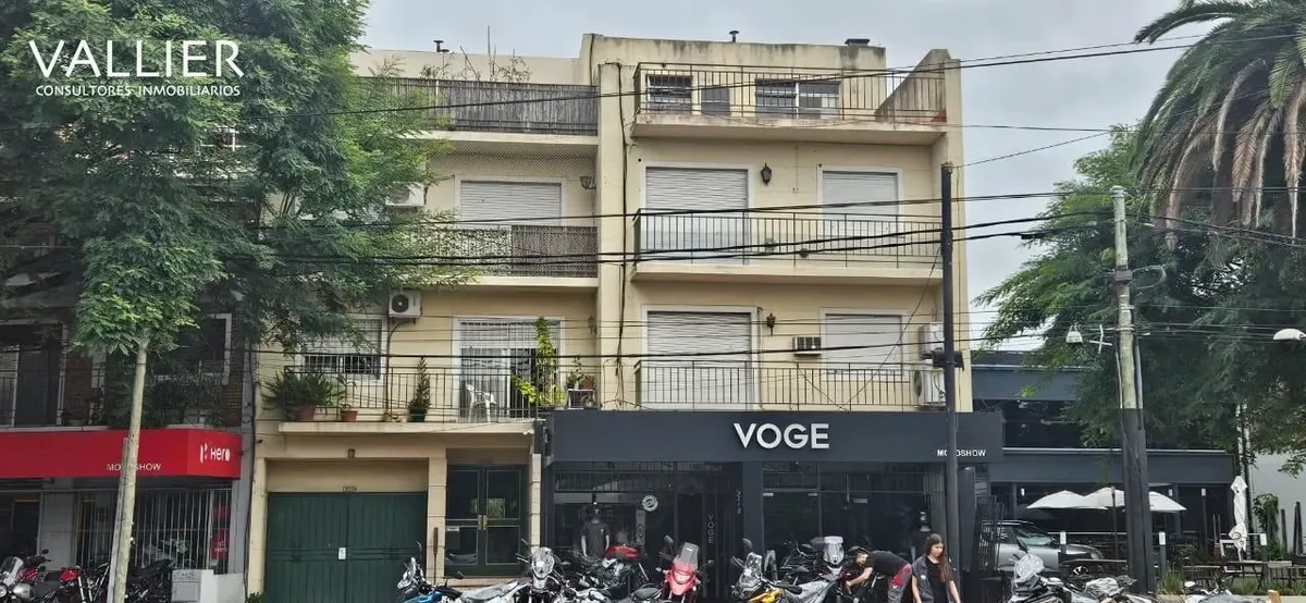 Apartamento de 3 ambientes com 2 dormitórios para alugar em Martínez