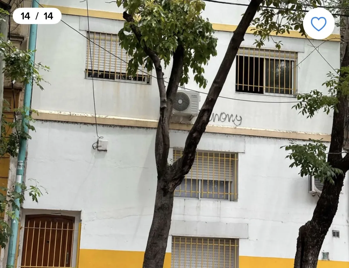 Квартира с 1 спальней в La Boca без коммунальных платежей