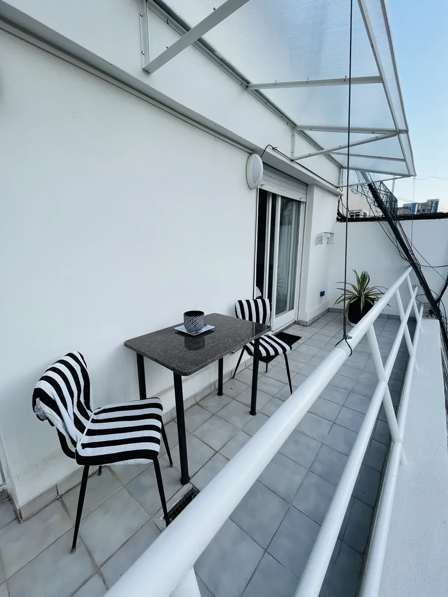 Apartamento de dois ambientes mobiliado em Recoleta