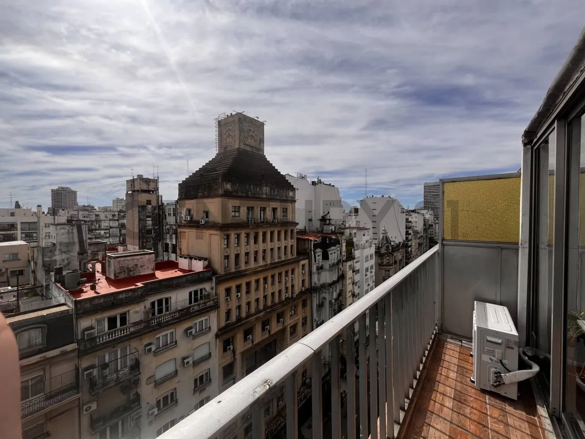 Kitnet mobiliada com varanda em Retiro