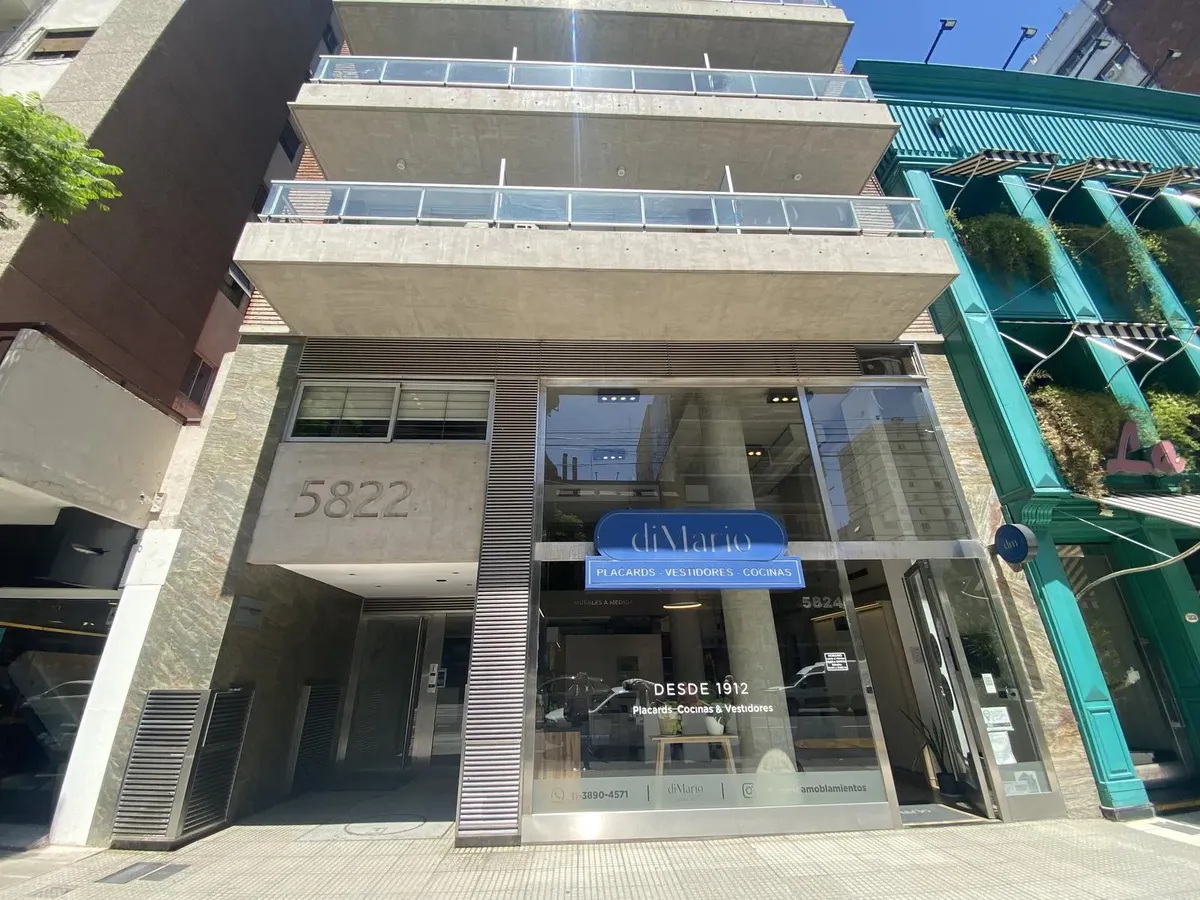 Bright studio apartment in Belgrano with pool, gym and grill