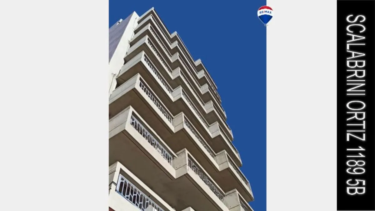 Furnished studio apartment with balcony in Villa Crespo