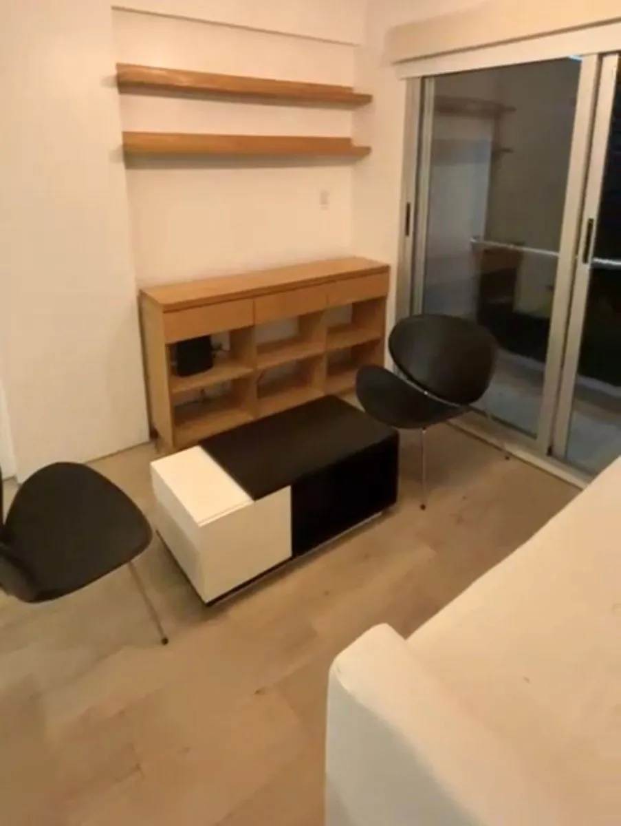 Furnished one-bedroom, two-room apartment with balcony in Parque Chas