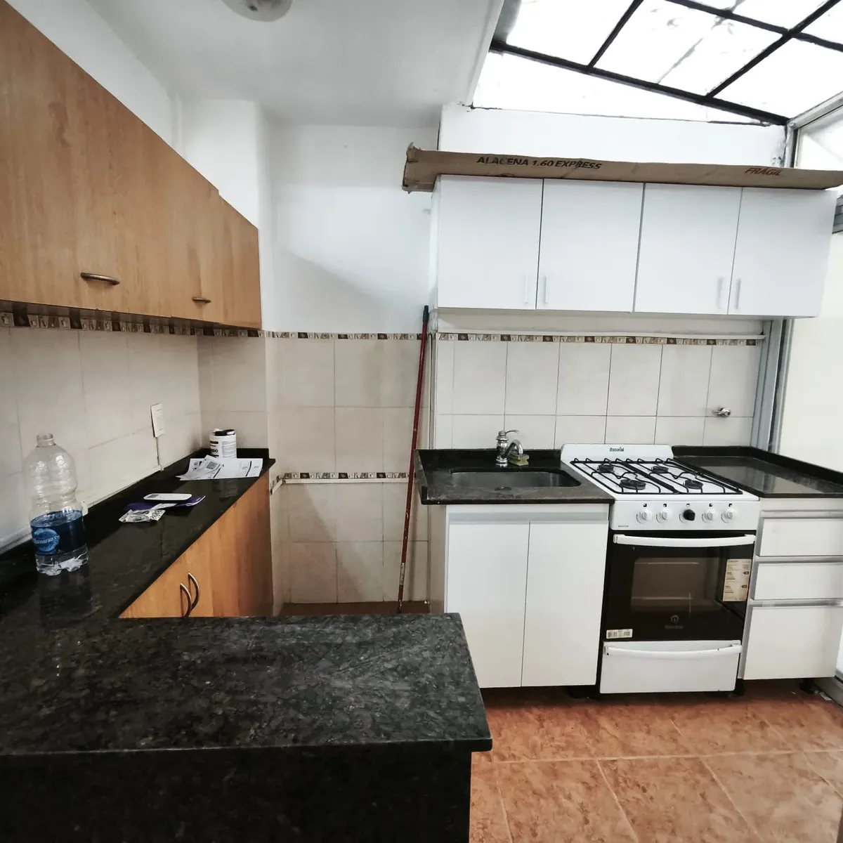 Three-room apartment with patio in Belgrano