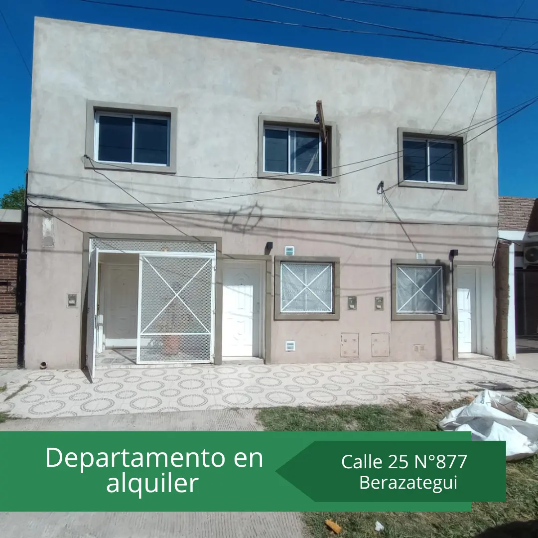 Departamento En Alquiler En Berazategui Oeste