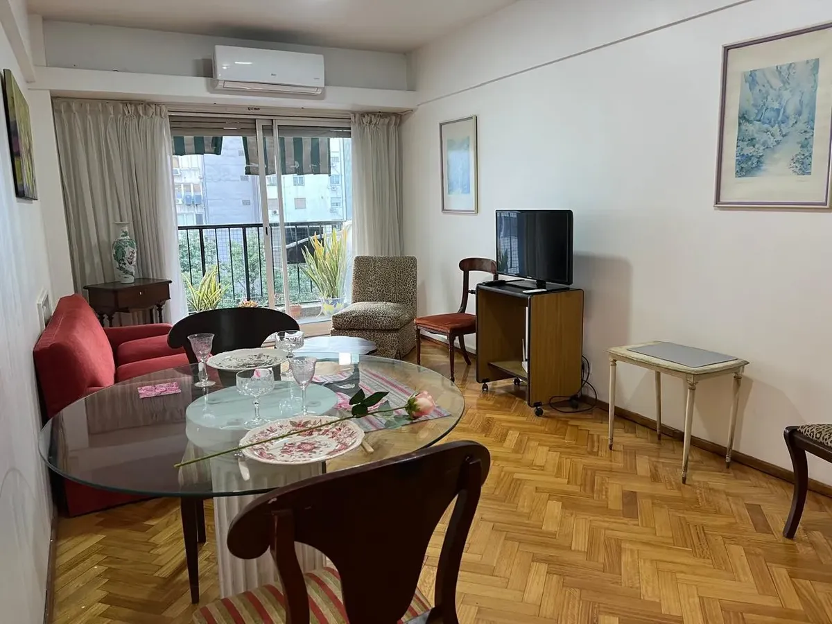 Departamento amoblado de 3 ambientes en Retiro
