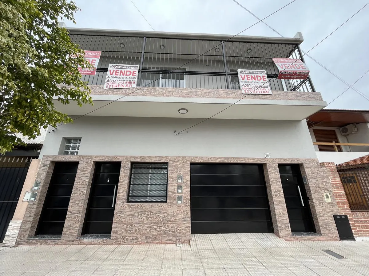 Apartamento de dois ambientes novo (nunca habitado) em Sarandí