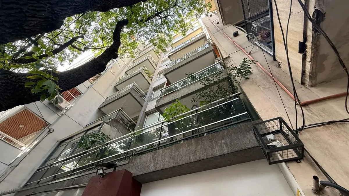 Vera 900, Monoambiente Divisible, Amoblado Contrafrente Con Balcon Villa Crespo