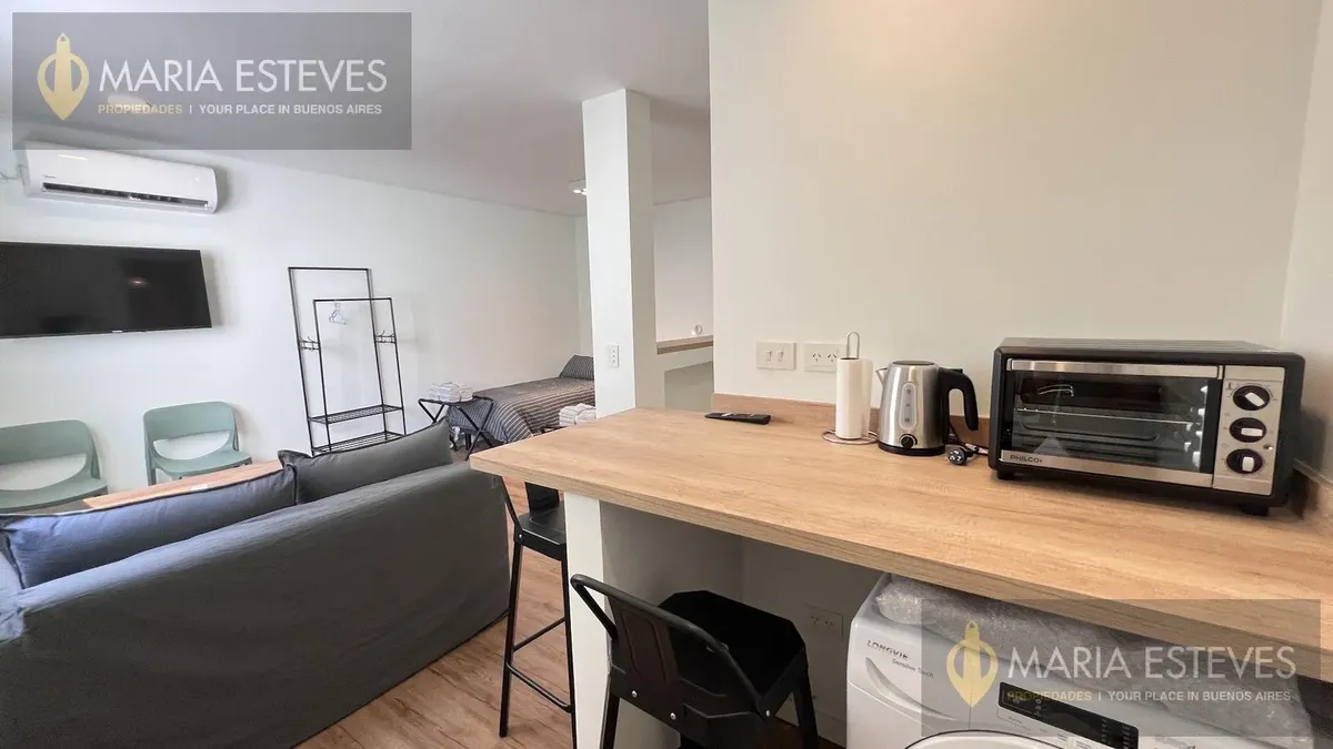Furnished studio in Recoleta