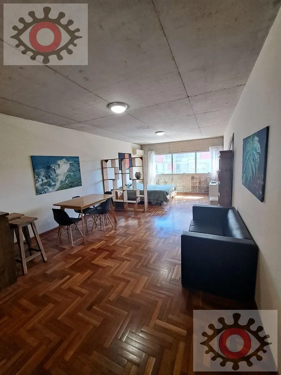 Monoambiente amoblado con terraza
