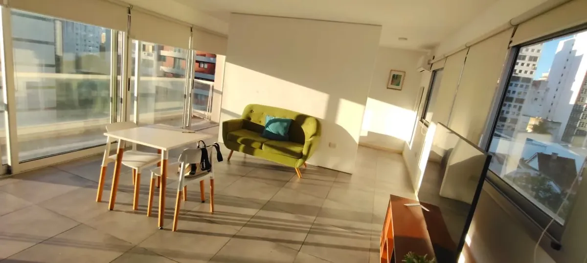 1 quarto com varanda cruzada