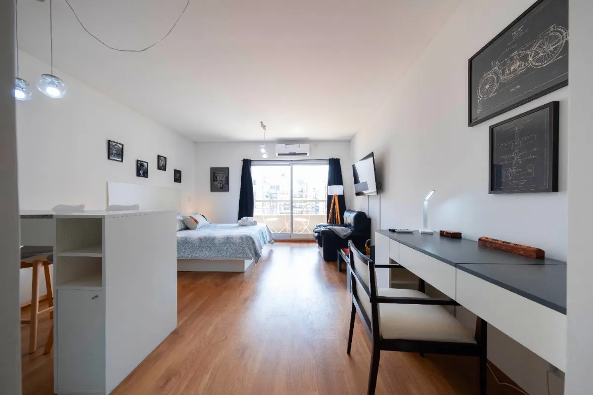 Studio con amenities amoblado en Villa Crespo