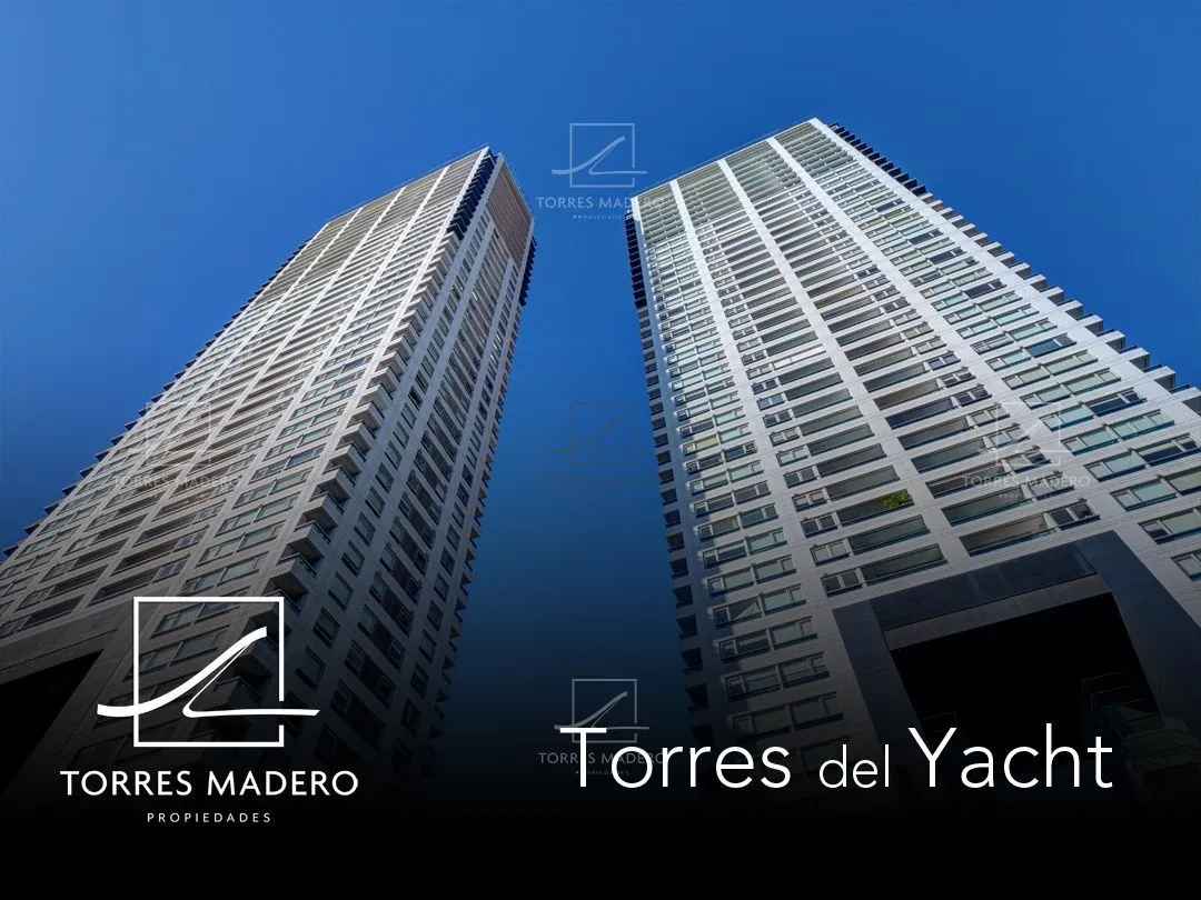 Torres Del Yacht - Alquiler 1 Dormitorio Piso Alto Con Cochera !
