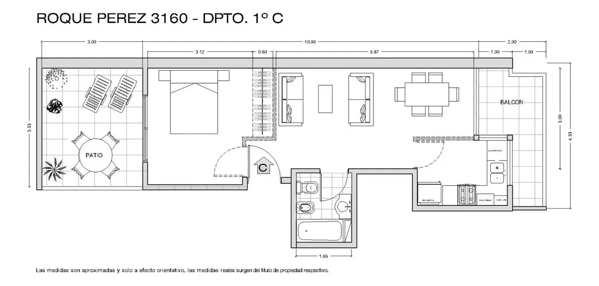 Departamento En Alquiler En Coghlan