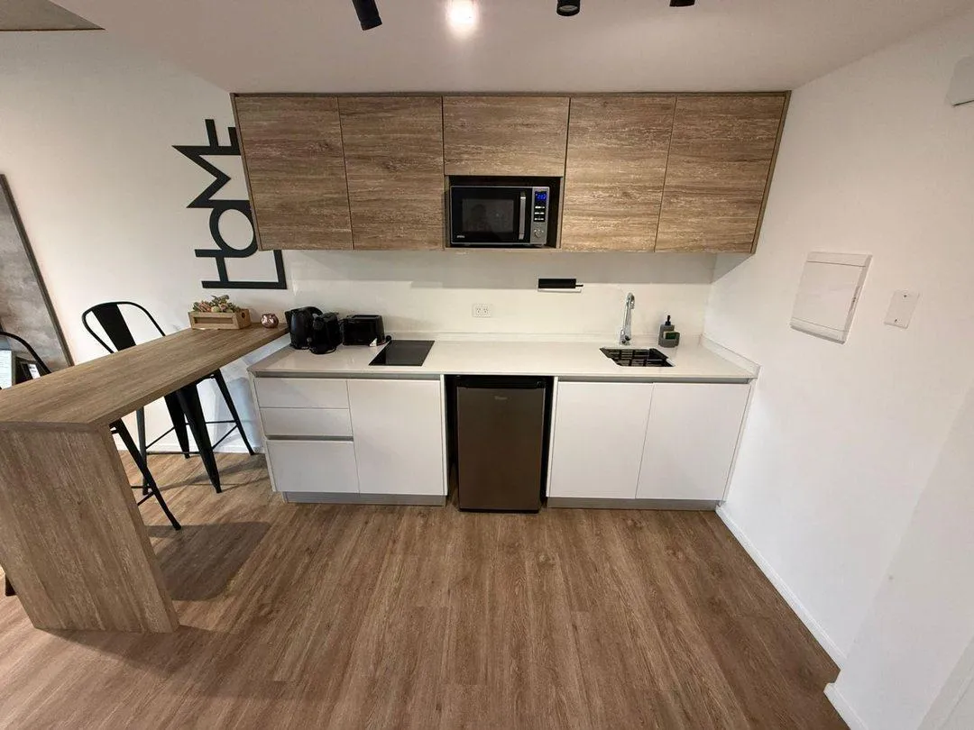 Студия 35 м² с балконом
