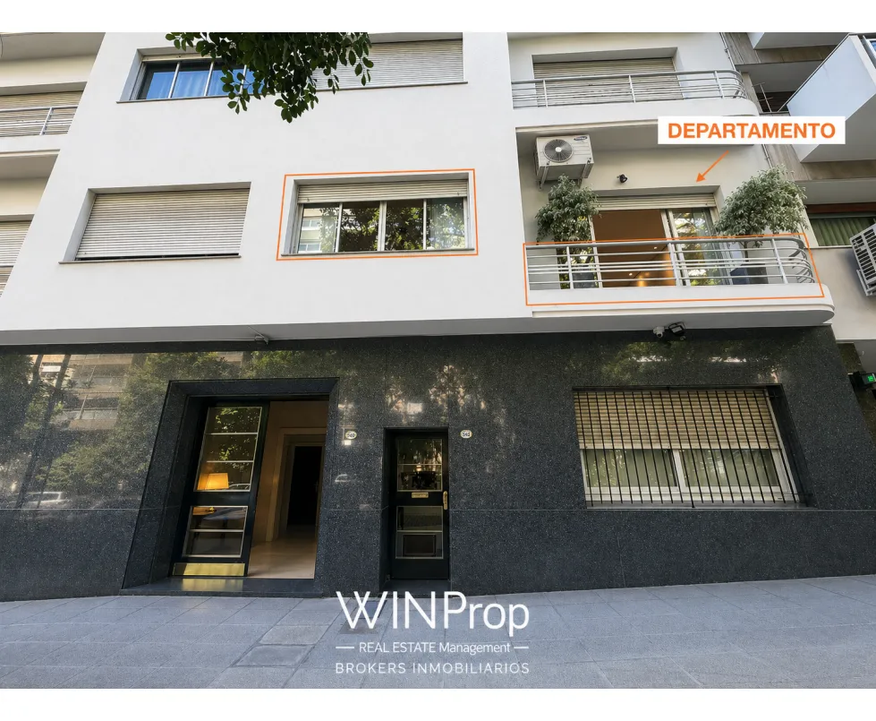 Recoleta, balcón y DVH