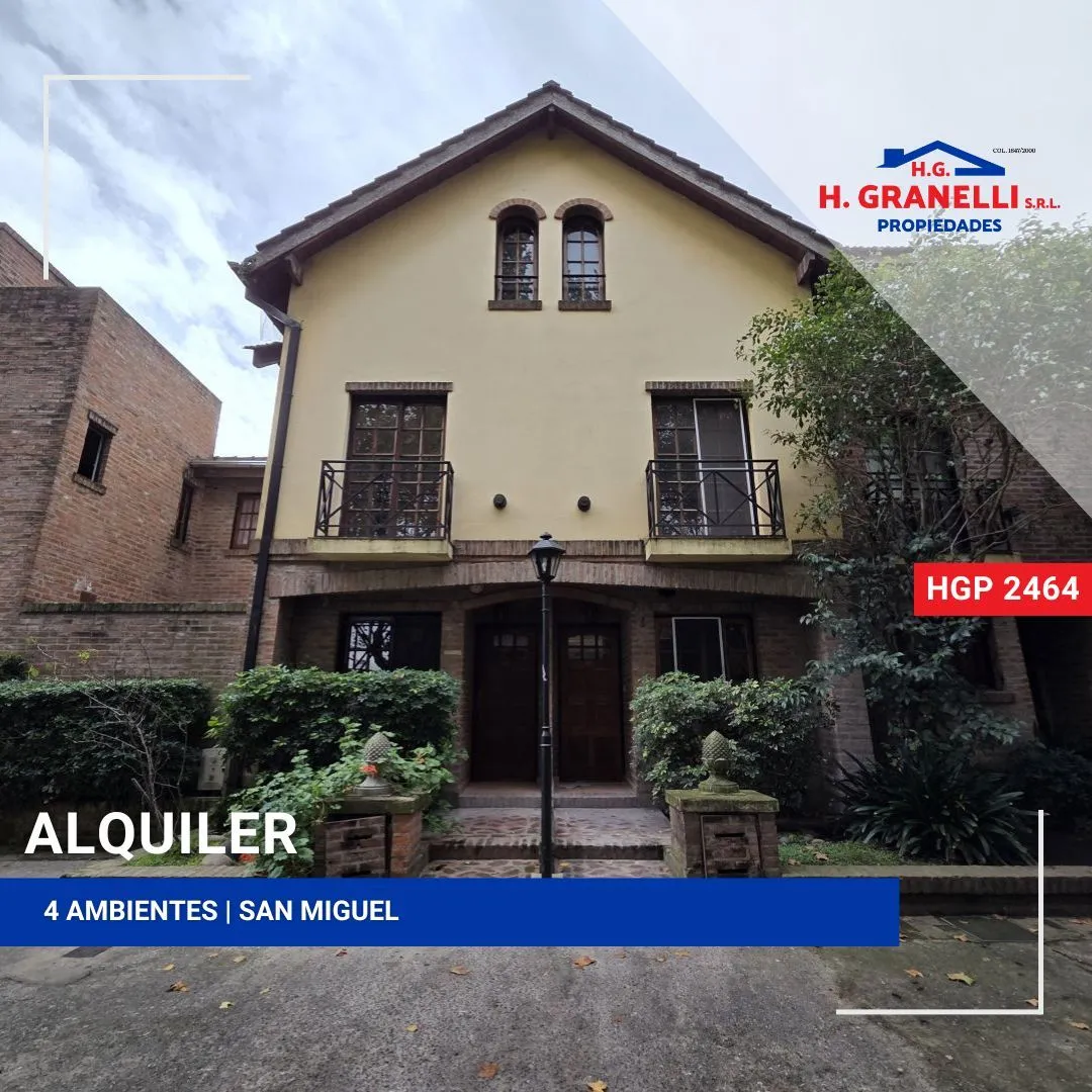 Departamento En Alquiler En San Miguel Village