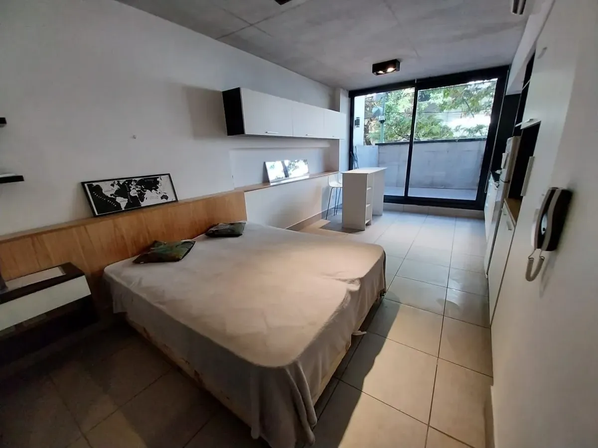 Alquiler Temporario - Monoambiente Amoblado Con Balcón Aterrazado - Frias 100 - Villa Crespo