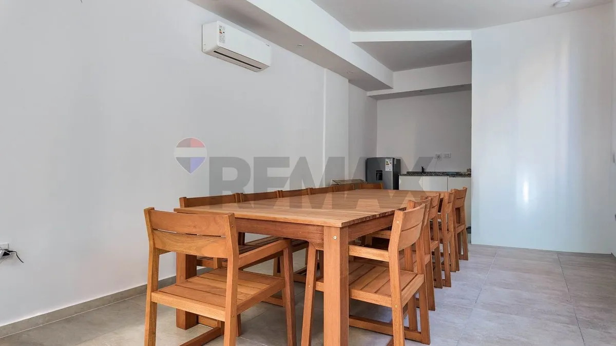Студия 39 м² с балконом