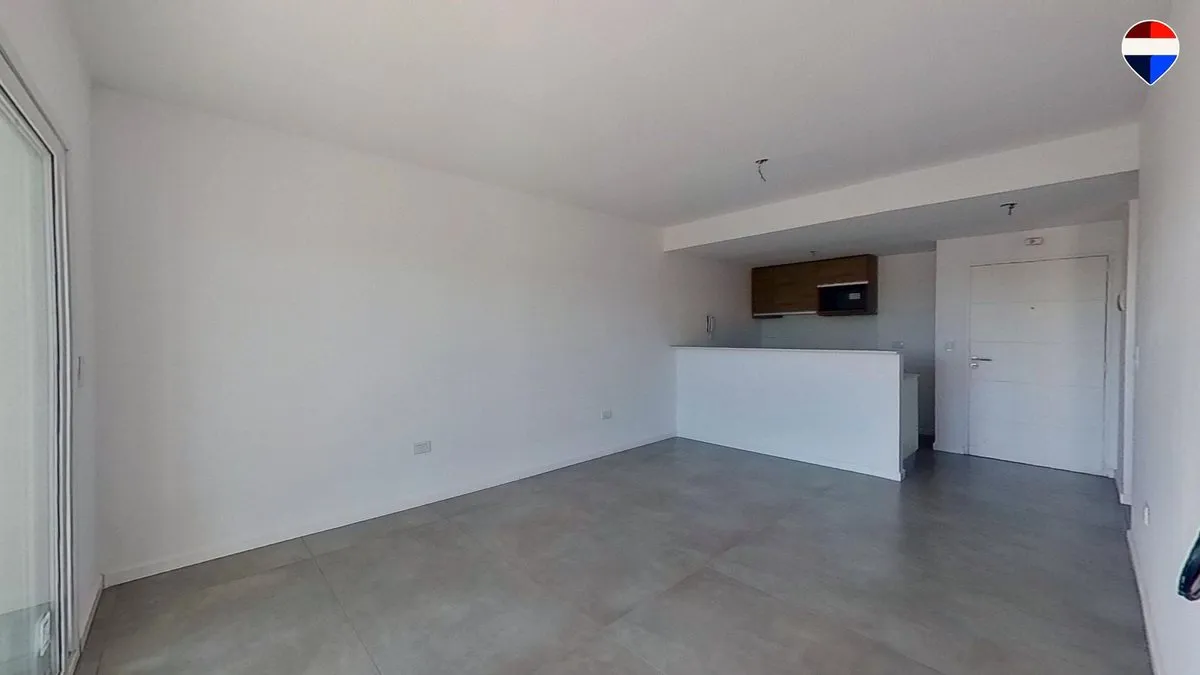 Apartamento novo com 1 quarto e varanda