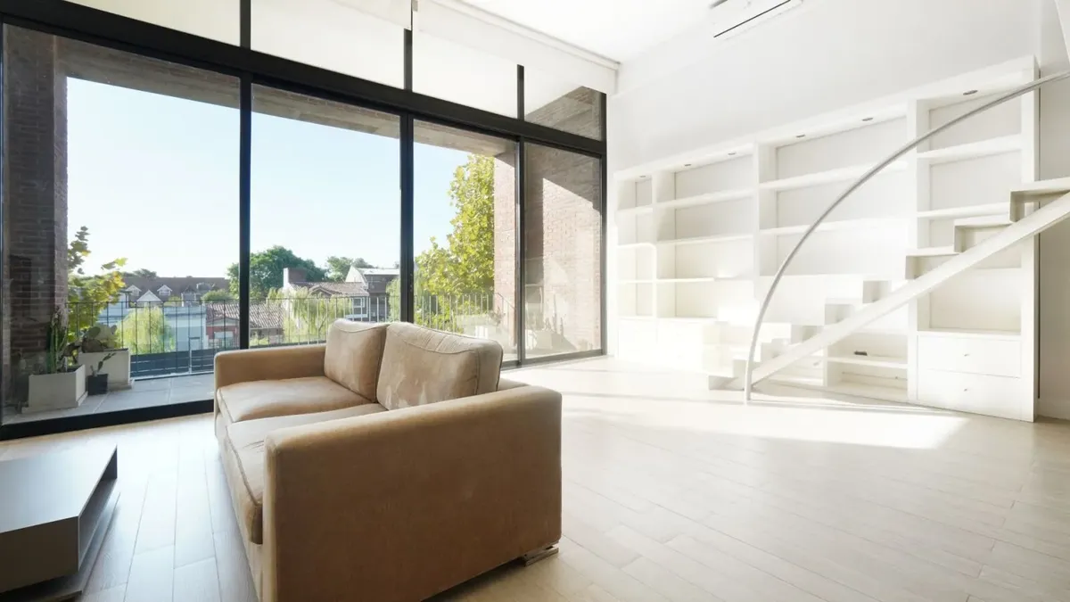 Two-room loft in Martínez