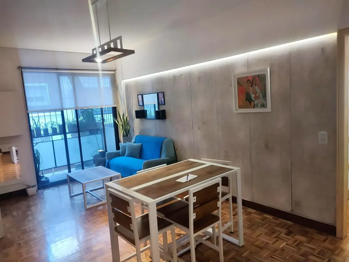 Alquiler Departamento 3 Ambientes Amueblado O Sin Muebles Belgrano Con Jardin Propio Y Balcón Y Bicicletero!