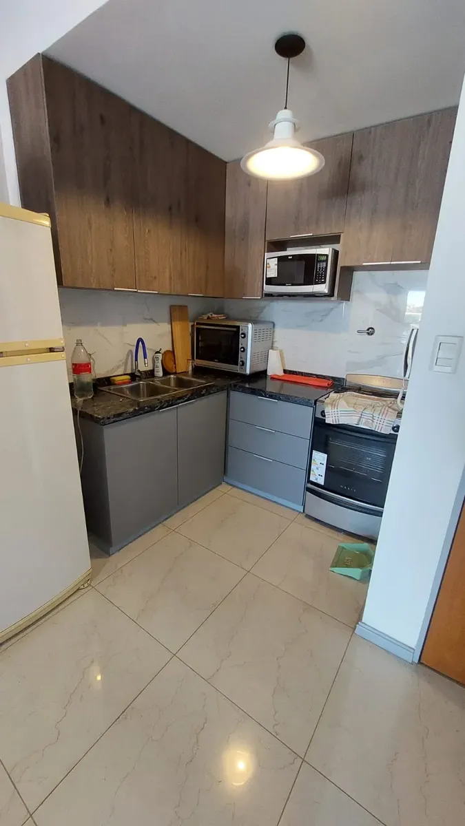 Alquiler Ciudadela 2 Ambientes Amueblado C/cochera Y Balcon Frente