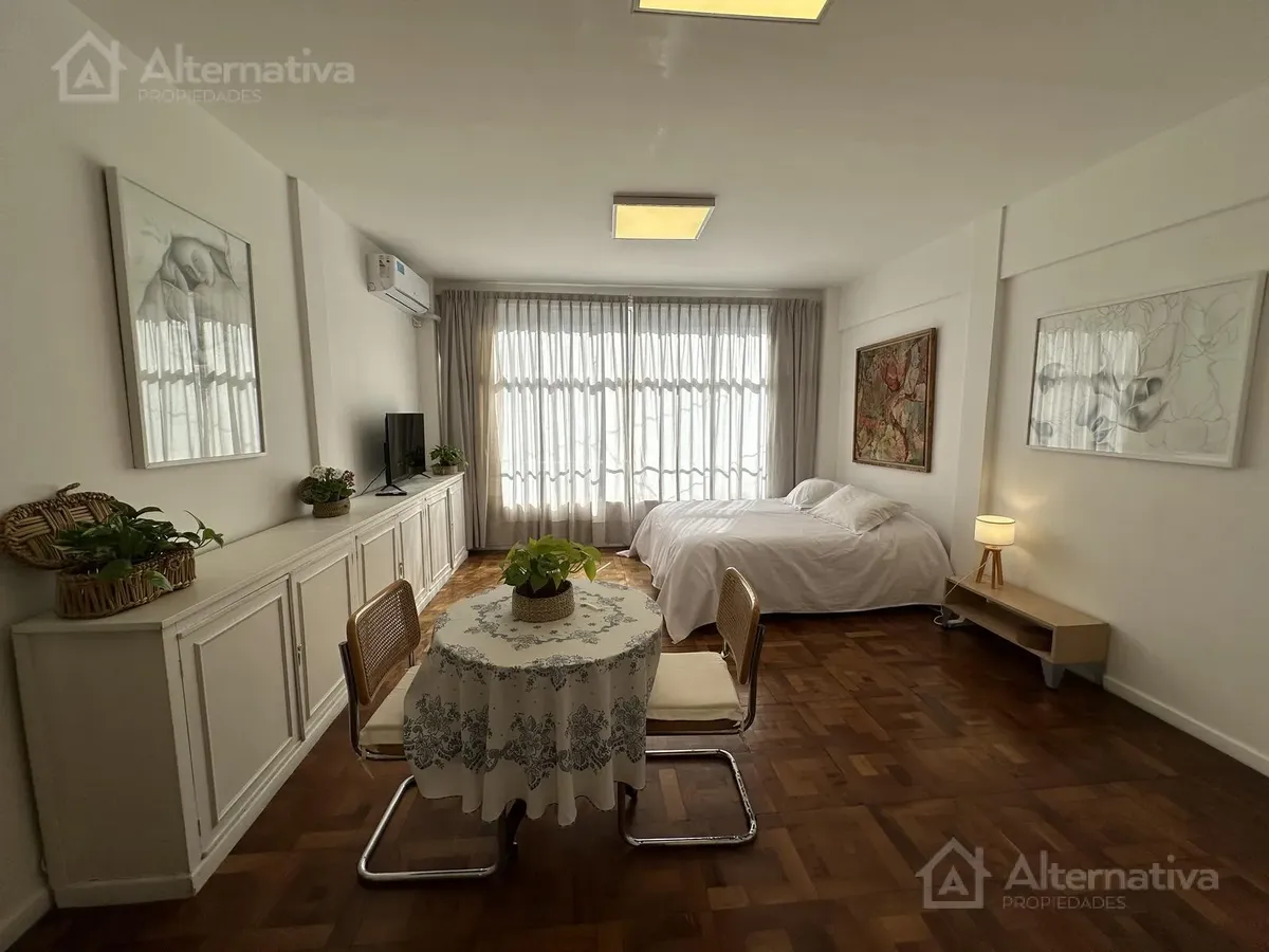 Departamento Monoambiente En Alquiler Temporario, Tribunales