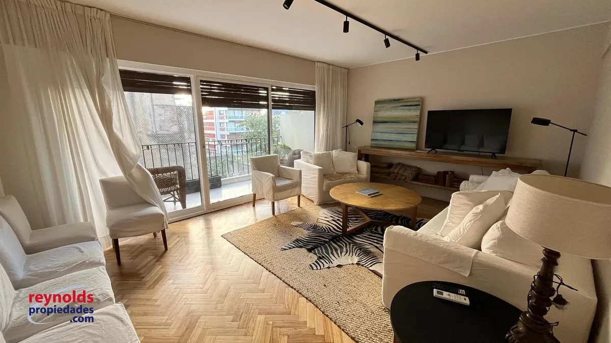 Alquiler C/muebles, 3 Ambientes Al Contrafrente!