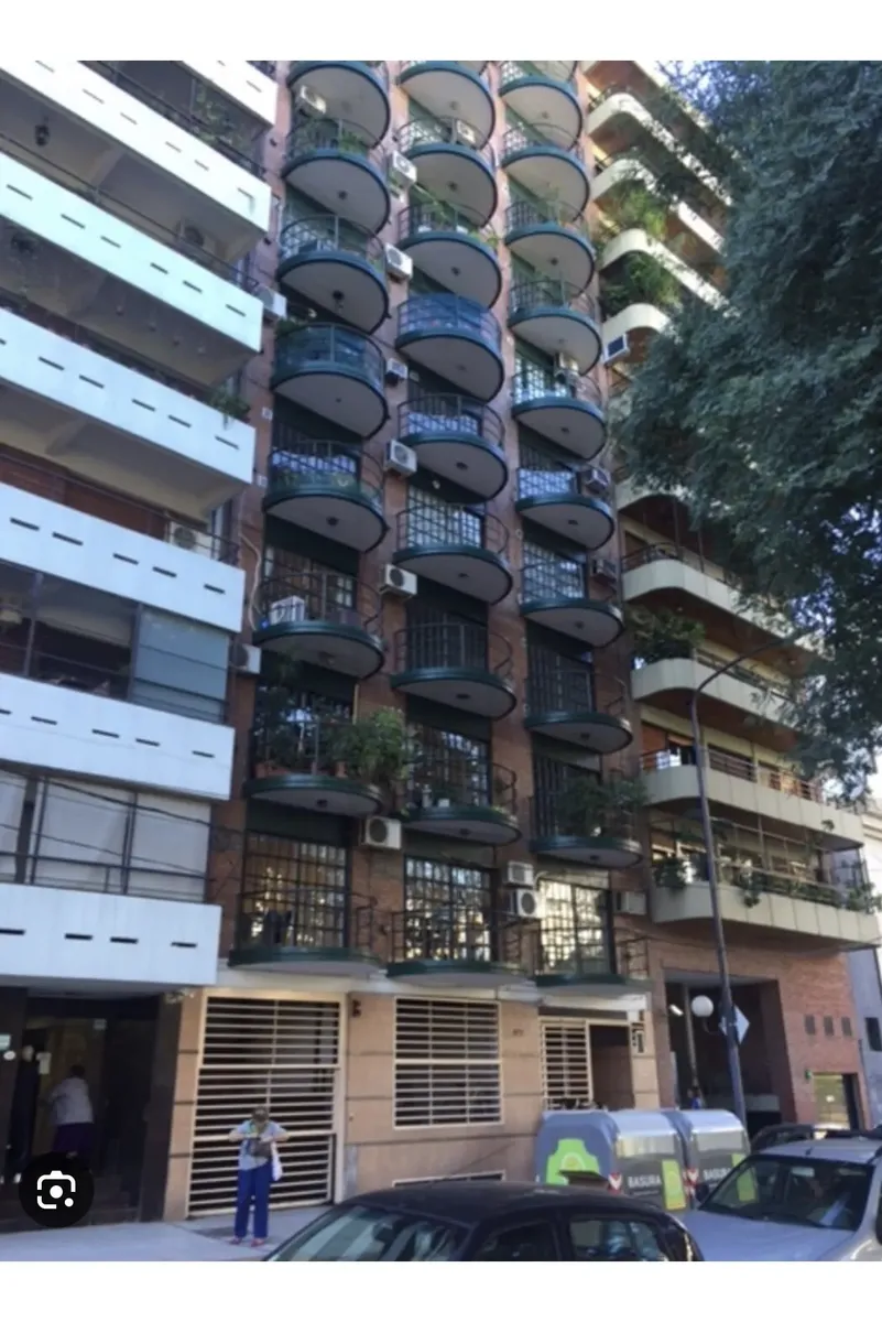 Monoambiente Contrafrente Piso Alto Muy Luminoso En Excelente Estado, Apto Profesional O Vivienda Frente A Plaza Guadalupe (güemes)