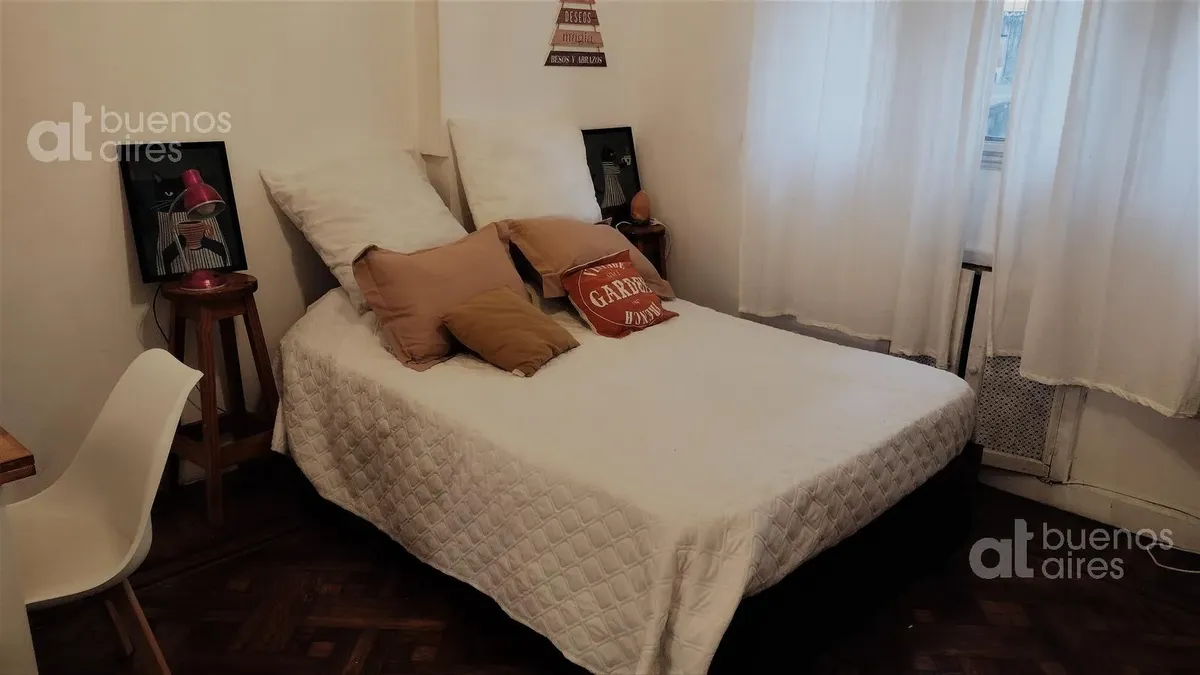 Recoleta monoambiente, cama doble